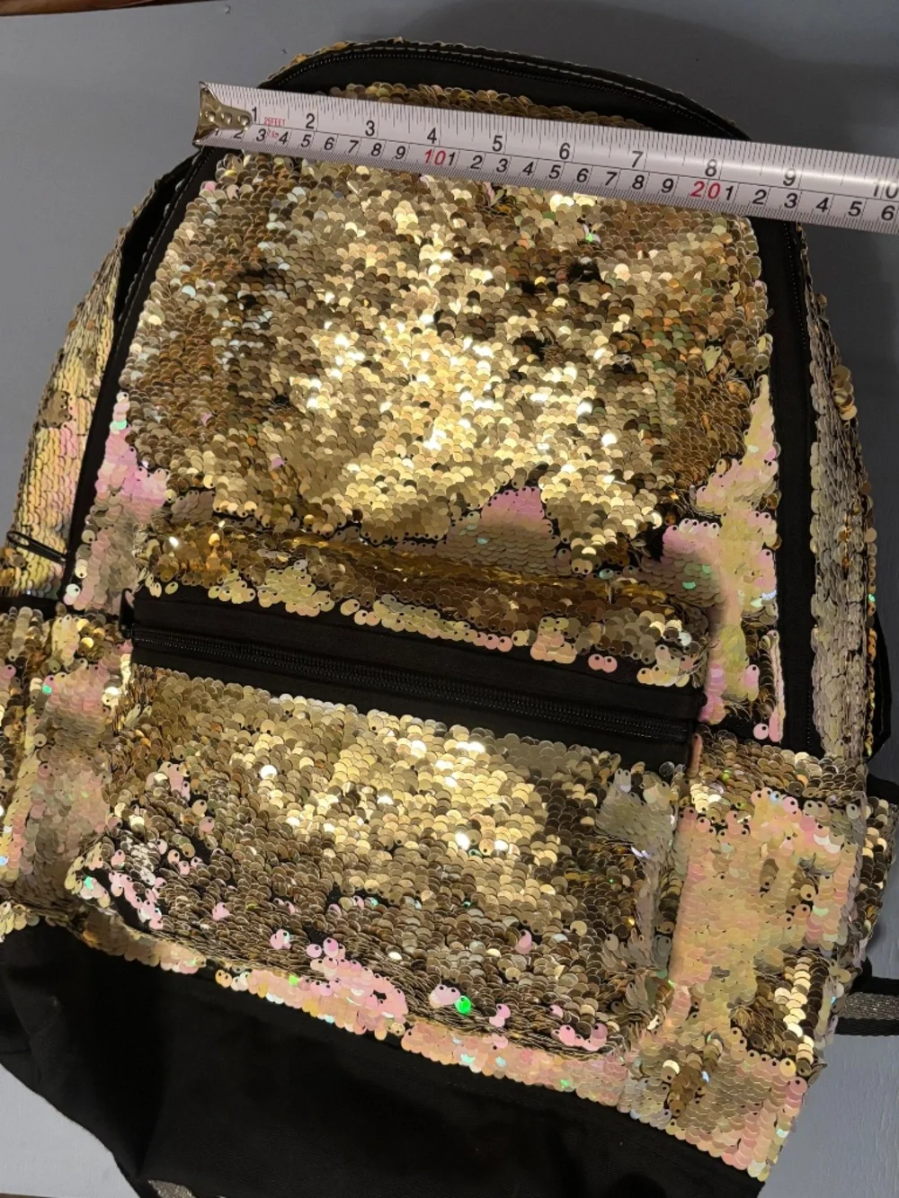 Pink Victoria’s Secret Iridescent Backpack With Laptop Pocket